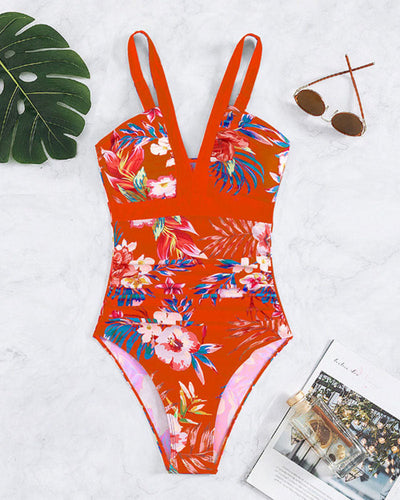 Vann | Floral One-Piece Swimsuit