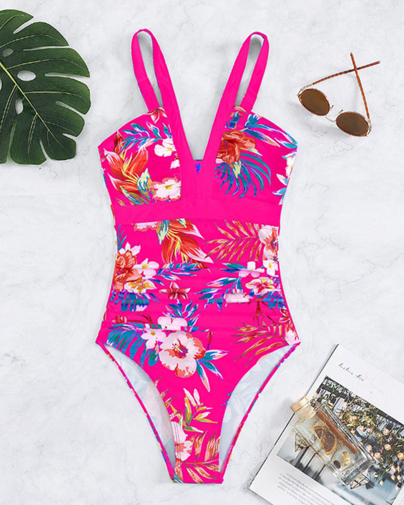 Vann | Floral One-Piece Swimsuit