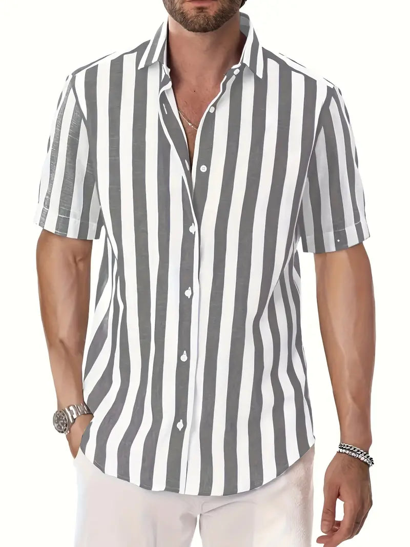 Maverick | Striped Button Shirt