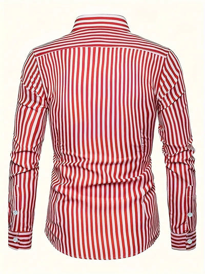 Oliver | Striped Long Sleeve Shirt