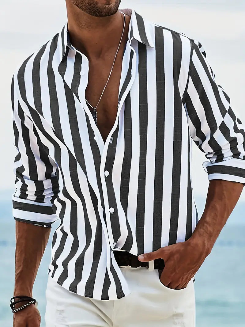 Levi | Striped Button Shirt