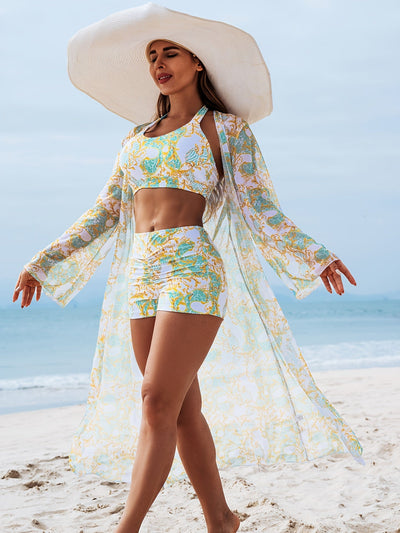 Crisha | Stylish Bikini Set with Cover-Up