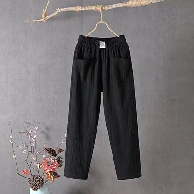 Olive | Linen Trousers (1+1 FREE)