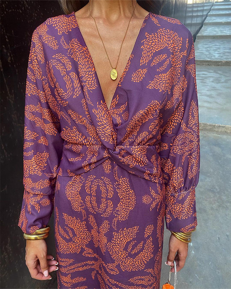 Jasmine | Twist Front Dress