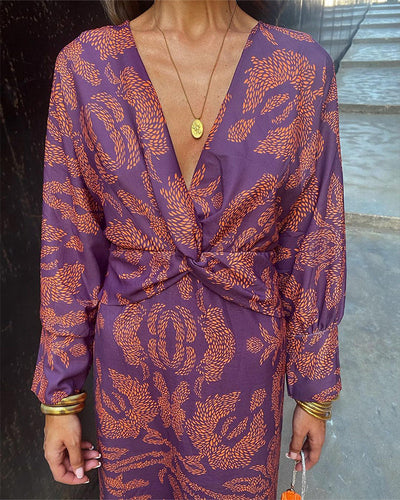 Jasmine | Twist Front Dress
