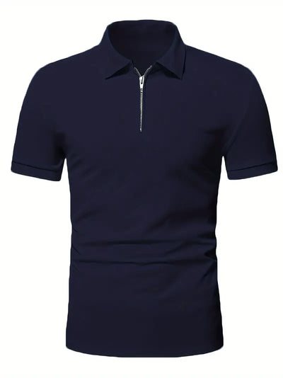 Ryan | Men's Zip Polo Shirt 1+1 FREE