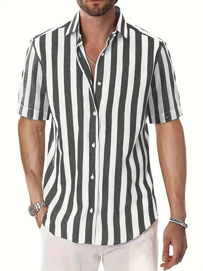 Maverick | Striped Button Shirt