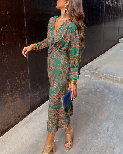 Jasmine | Twist Front Dress