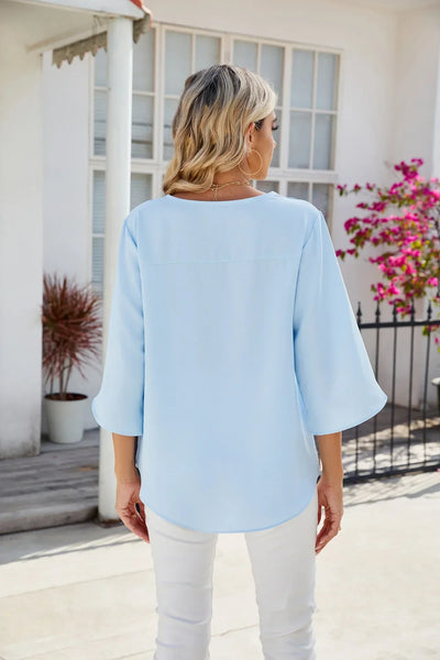 Camille | V-neck Blouse