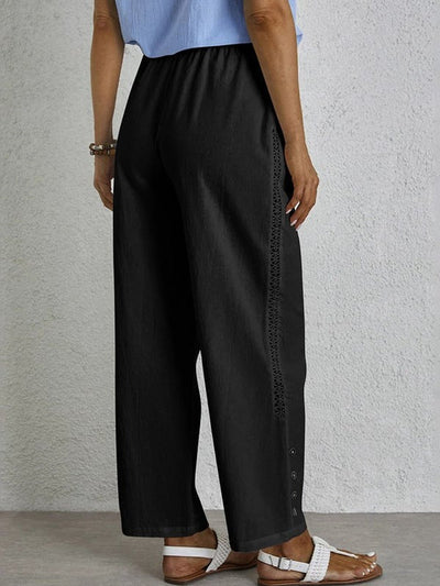 Shania | Relaxed Buttoned Pants