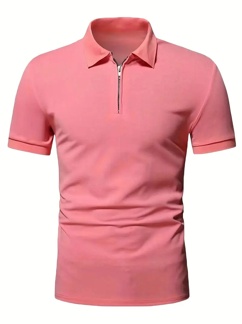 Ryan | Men's Zip Polo Shirt 1+1 FREE