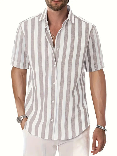 Maverick | Striped Button Shirt