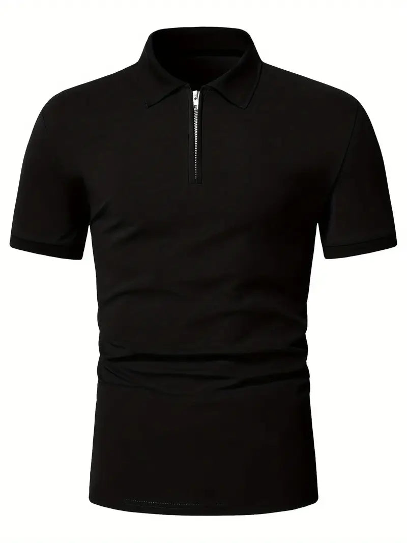 Ryan | Men's Zip Polo Shirt 1+1 FREE