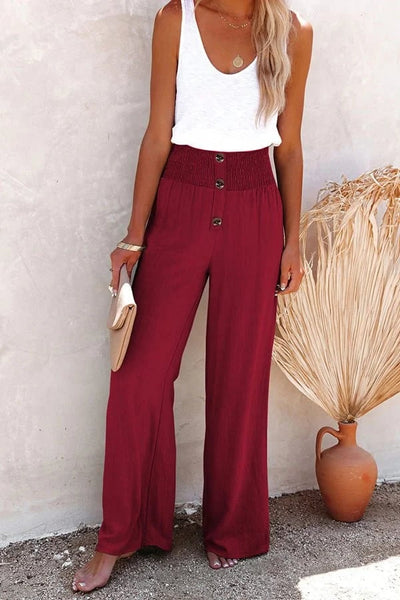 Rian | Relaxed High-Waist Pants (1+1 FREE)