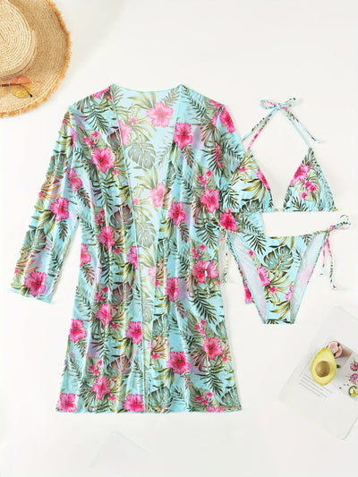 Pipper | Tropical 3pcs Bikini Set