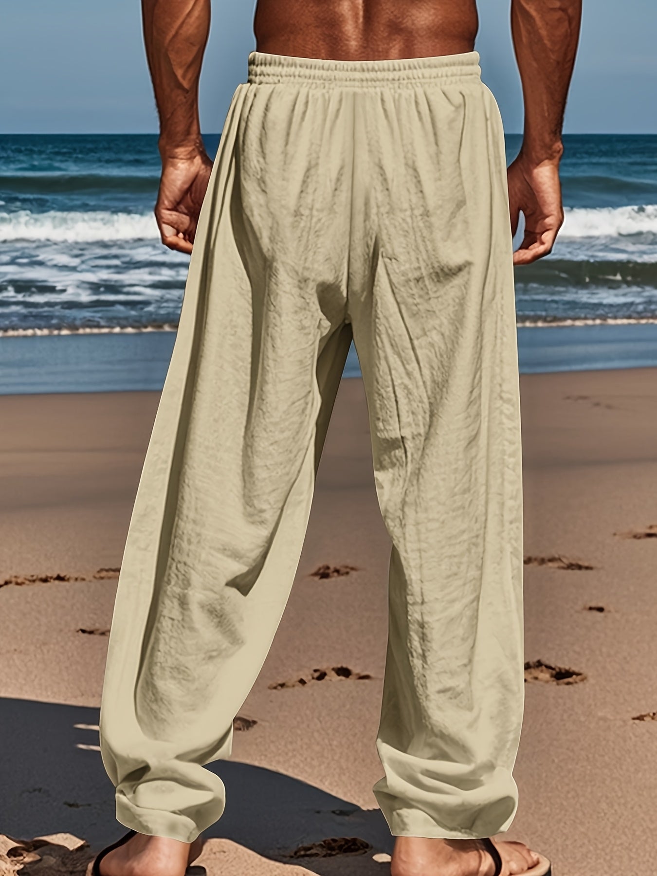 Ryan |  Linen Drawstring Pants