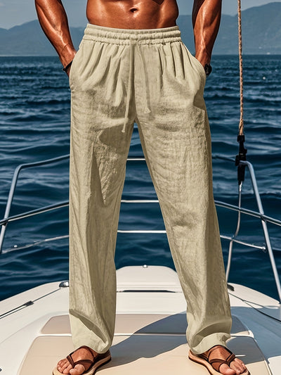 Ryan |  Linen Drawstring Pants