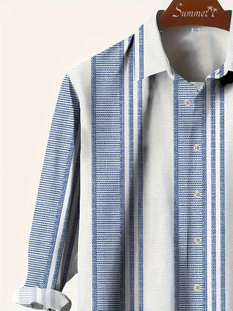 Axel | Casual Striped Shirt