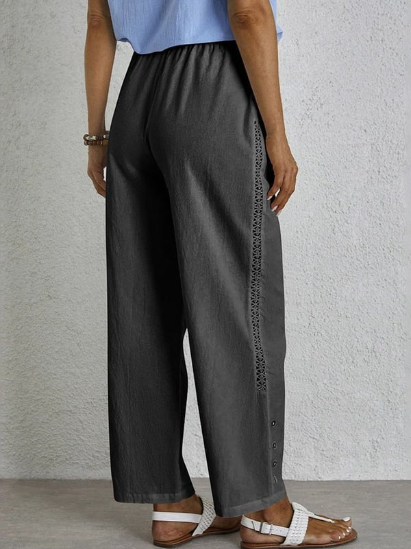 Shania | Relaxed Buttoned Pants