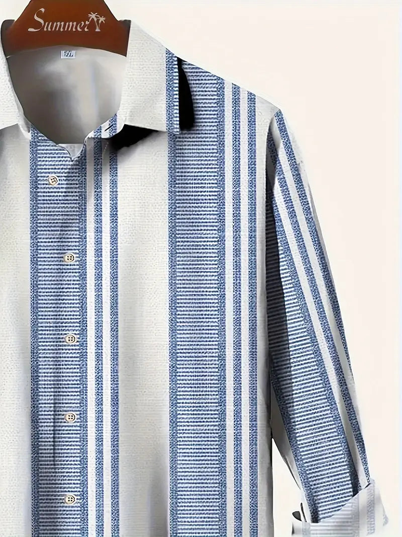 Axel | Casual Striped Shirt