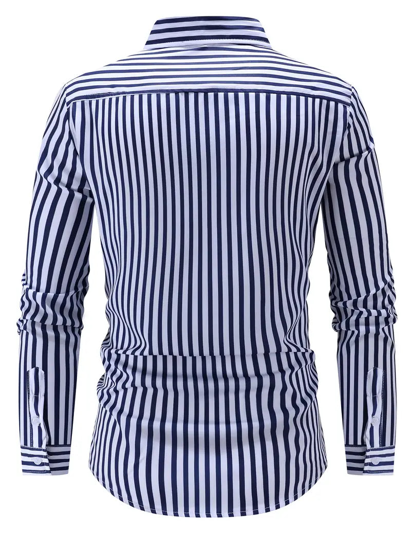 Oliver | Striped Long Sleeve Shirt