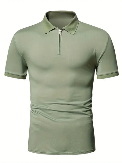 Ryan | Men's Zip Polo Shirt 1+1 FREE