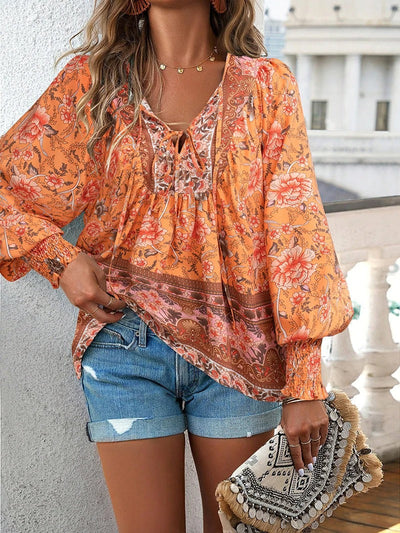 Lacey | Summer Floral Top