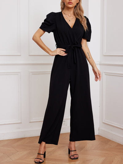 Nova | Elegant Belted Jumpsuit