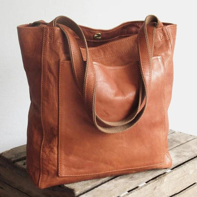 Sara | PU Leather Tote Bag