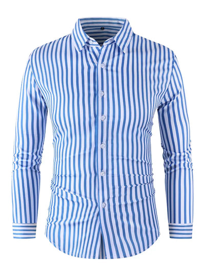 Oliver | Striped Long Sleeve Shirt