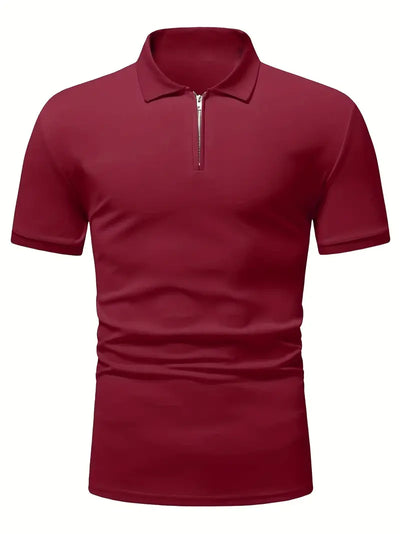 Ryan | Men's Zip Polo Shirt 1+1 FREE