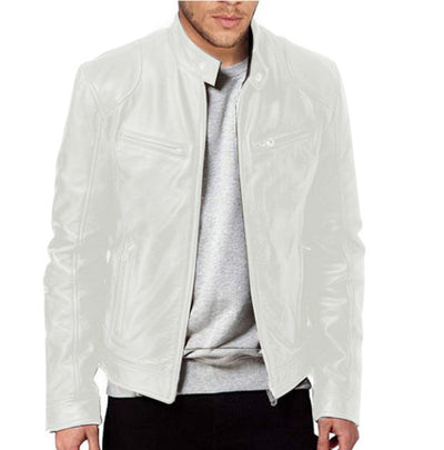 Maxson | PU Leather Casual Jacket