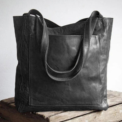 Sara | PU Leather Tote Bag