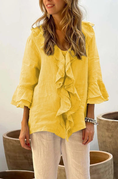 Aubrey | Stylish Ruffled Blouse