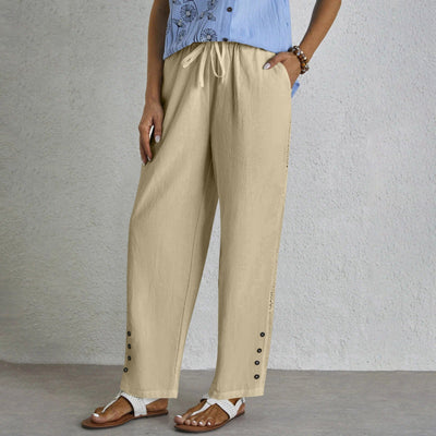 Shania | Relaxed Buttoned Pants