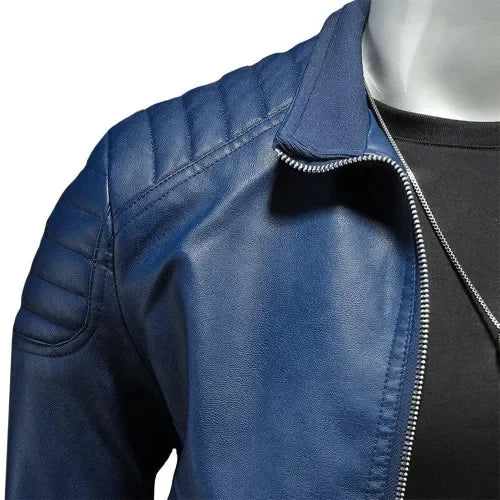 Maxime | PU Leather Biker Jacket