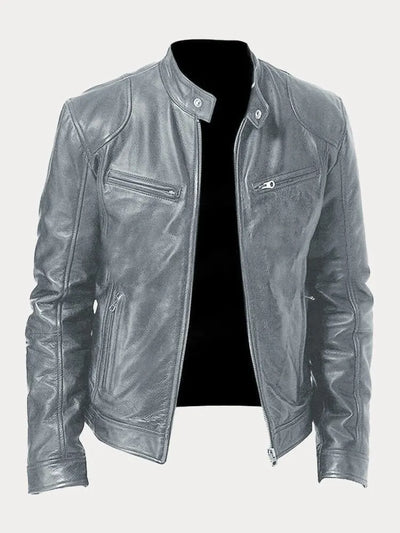 Maxson | PU Leather Casual Jacket