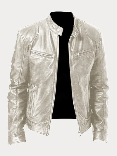 Maxson | PU Leather Casual Jacket