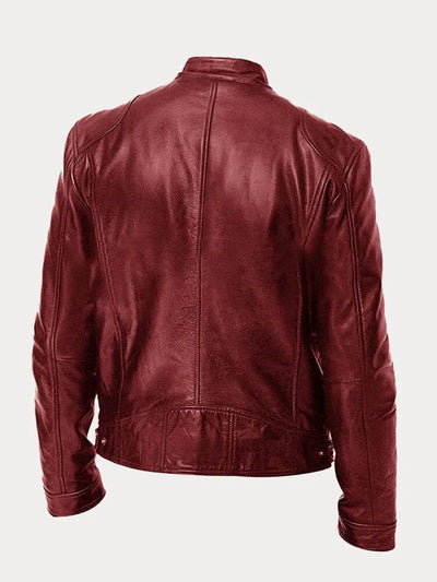 Maxson | PU Leather Casual Jacket