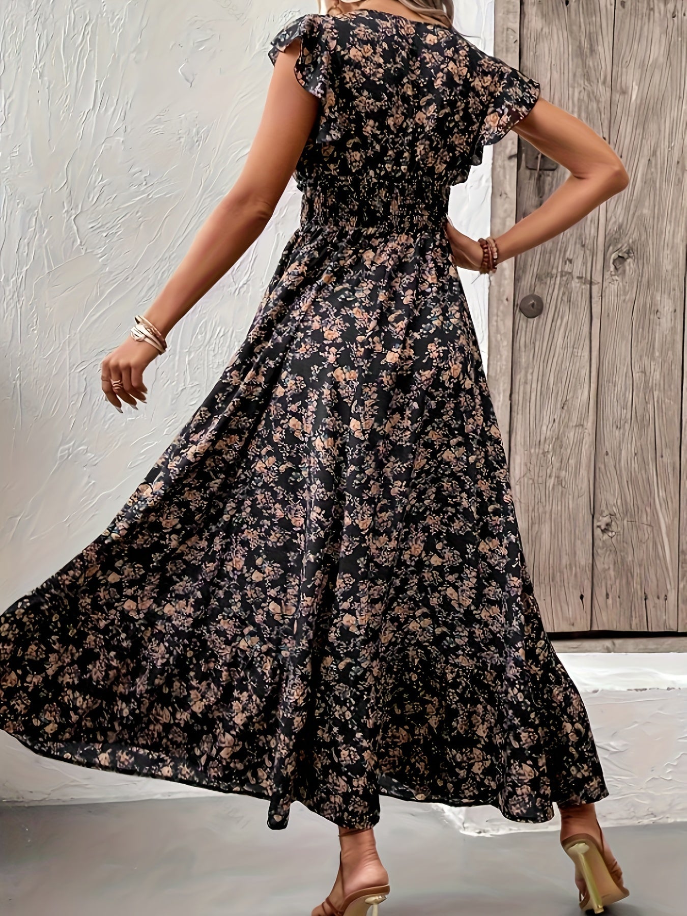 Delilah | Elegant Floral Dress