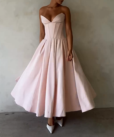 Sexy Solid color Gown Dress