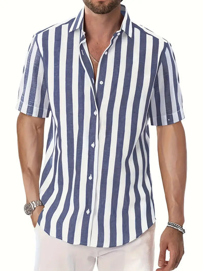 Maverick | Striped Button Shirt