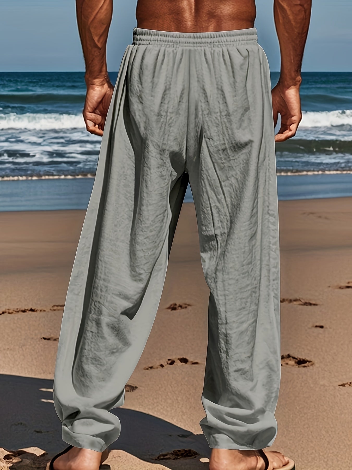 Ryan |  Linen Drawstring Pants