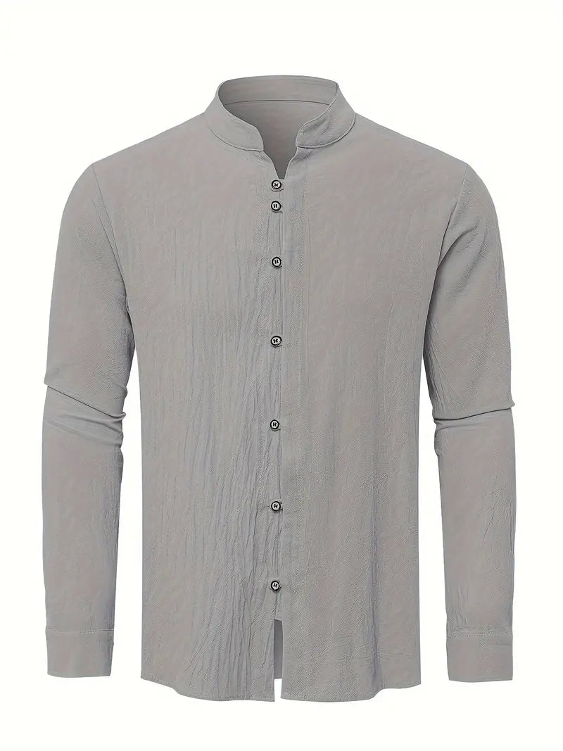 Zane | Long Sleeve Button-Up Shirt