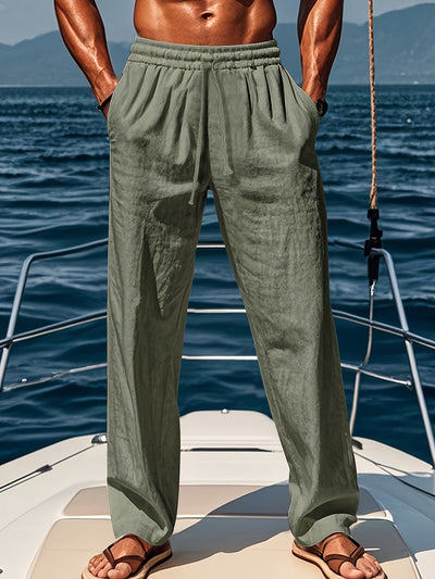 Ryan |  Linen Drawstring Pants