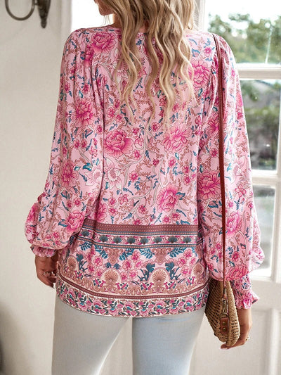 Lacey | Summer Floral Top