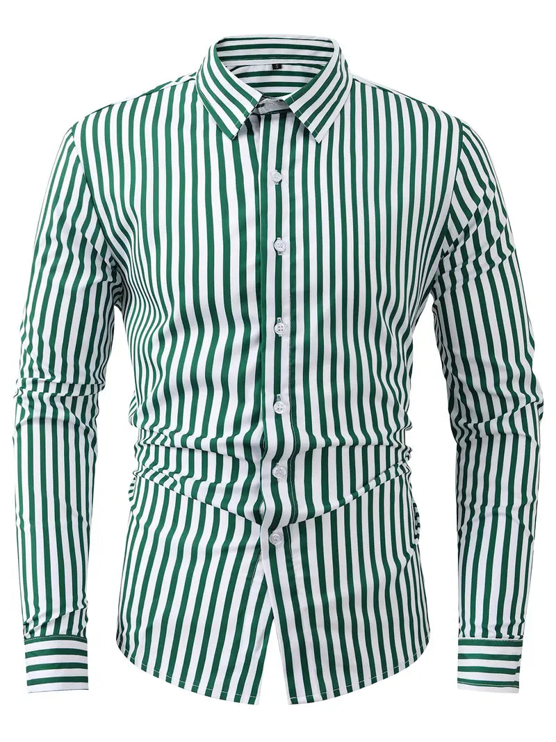 Oliver | Striped Long Sleeve Shirt