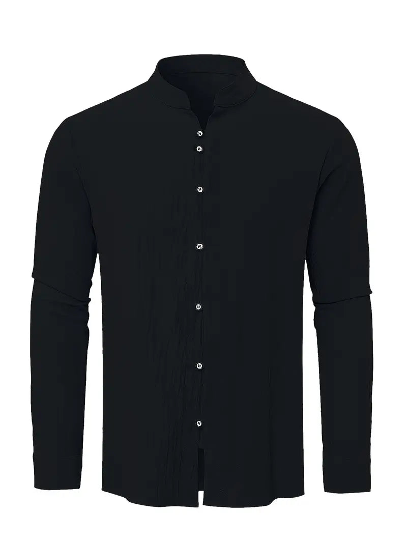 Zane | Long Sleeve Button-Up Shirt