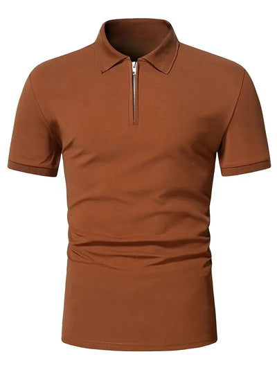 Ryan | Men's Zip Polo Shirt 1+1 FREE