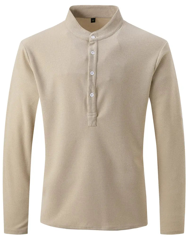 Ethan | Casual Henley Shirt